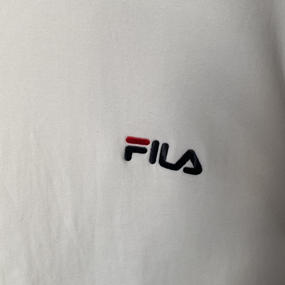 Fila white line hoodie - Picture 3 of 6